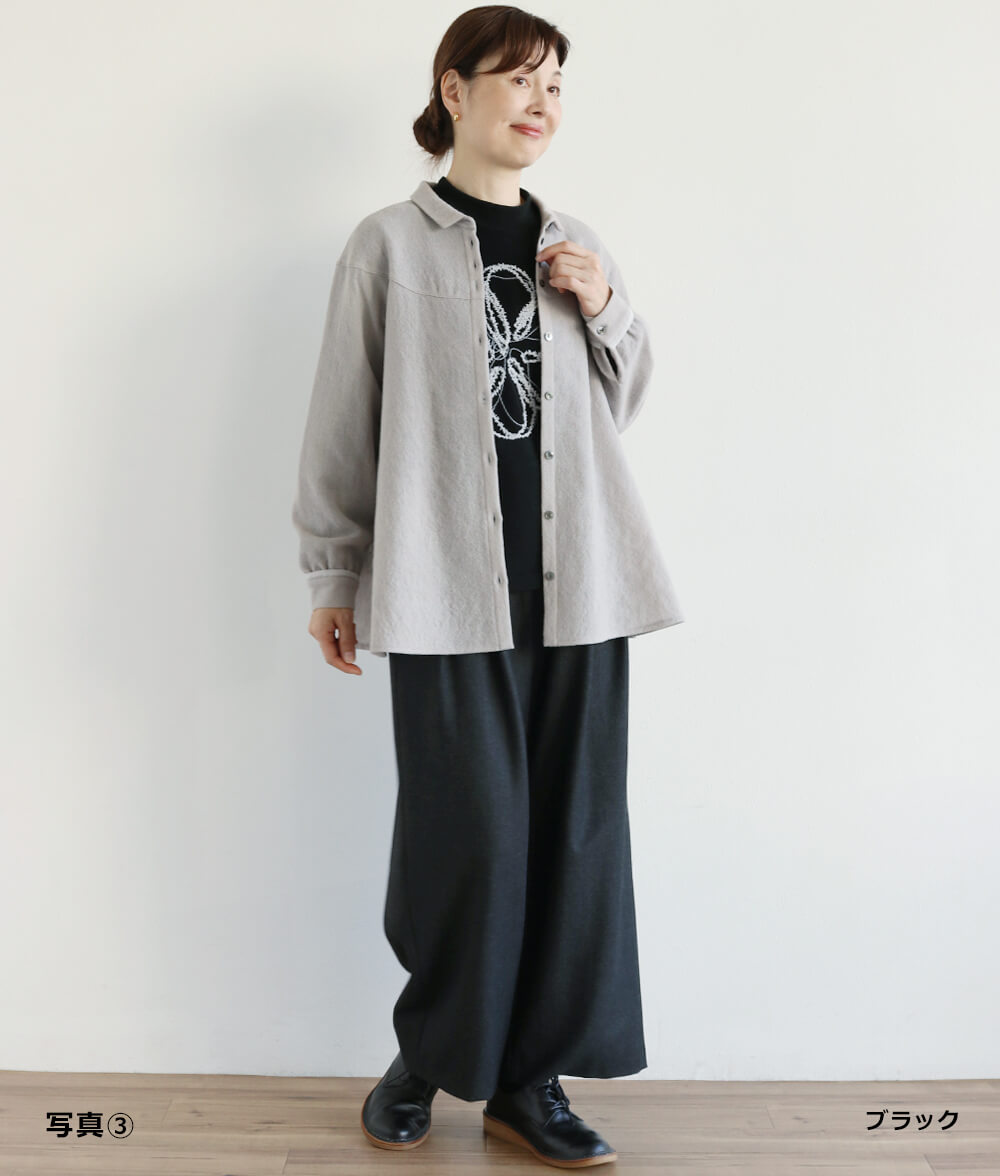 【SALE30％OFF】コード刺繍プルオーバー