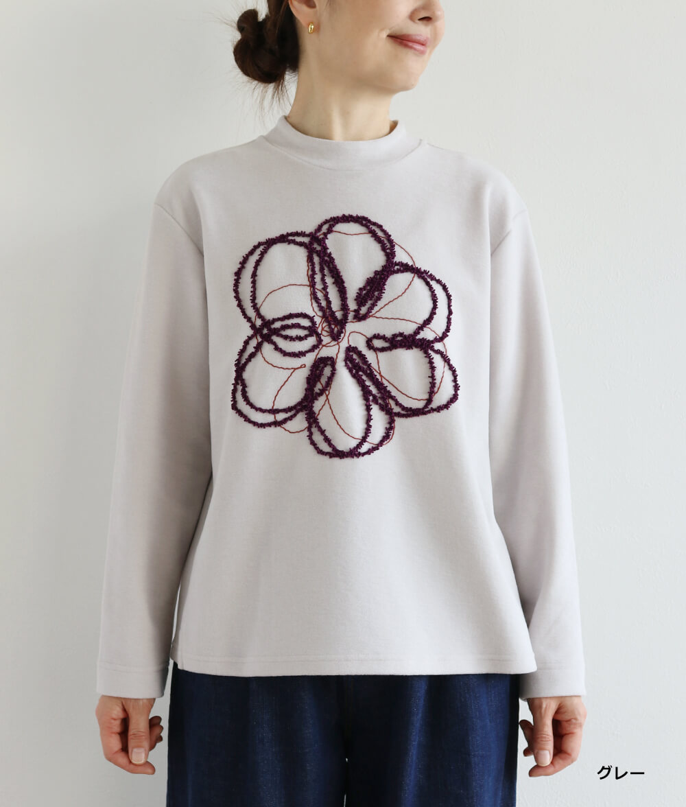 コード刺繍プルオーバーl 50代・60代からの婦人服 オルウェイズ公式