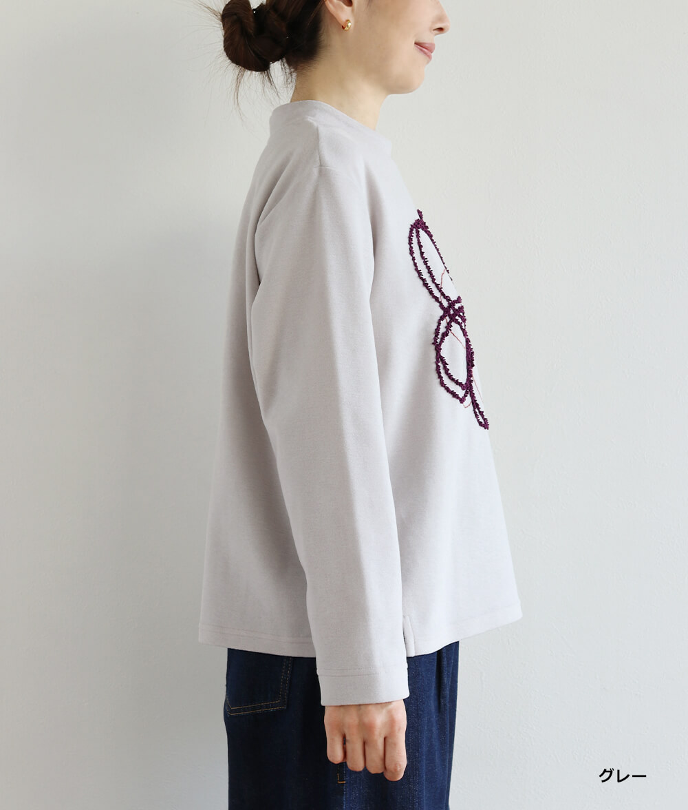 コード刺繍プルオーバーl 50代・60代からの婦人服 オルウェイズ公式
