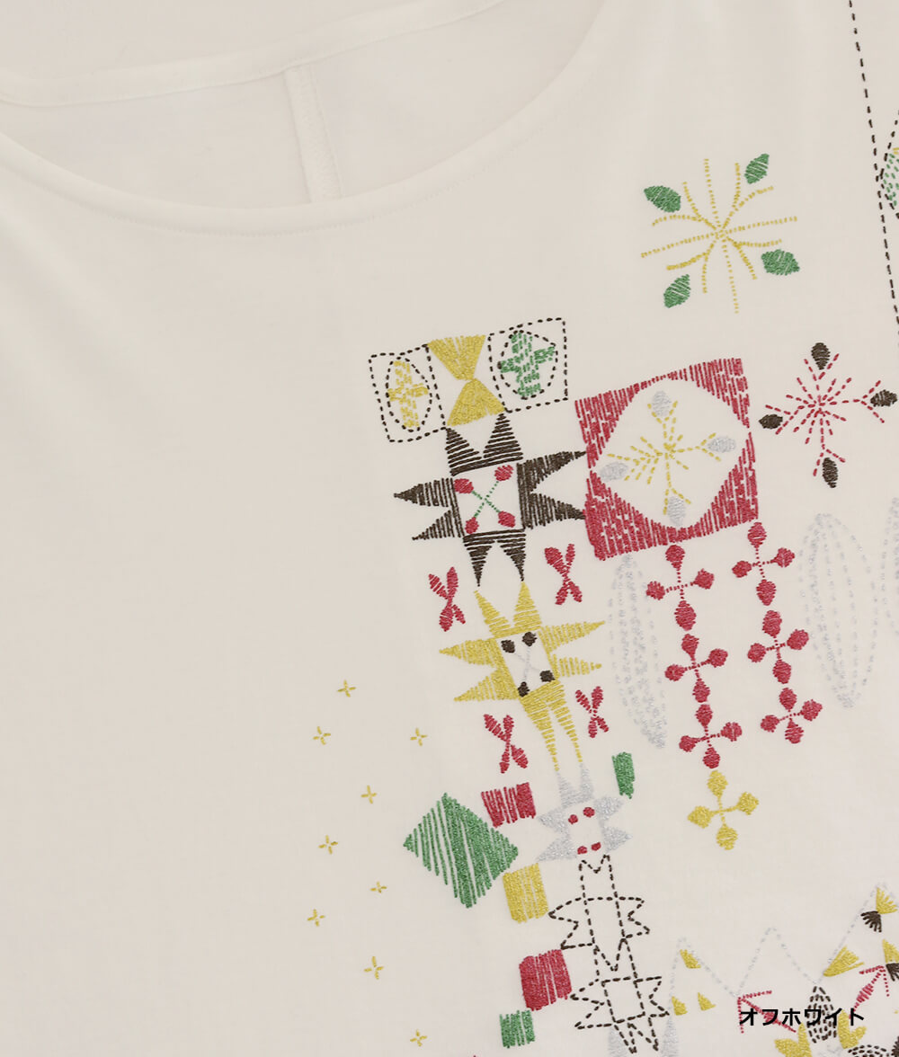 【SALE30%OFF】発泡フラワープリントプルオーバー