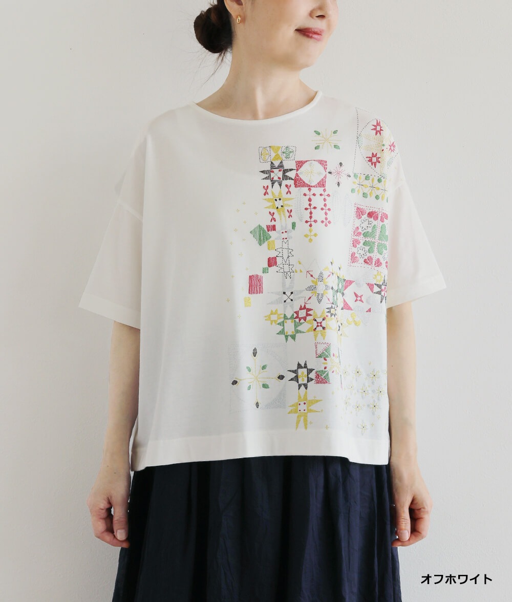【SALE30%OFF】発泡フラワープリントプルオーバー