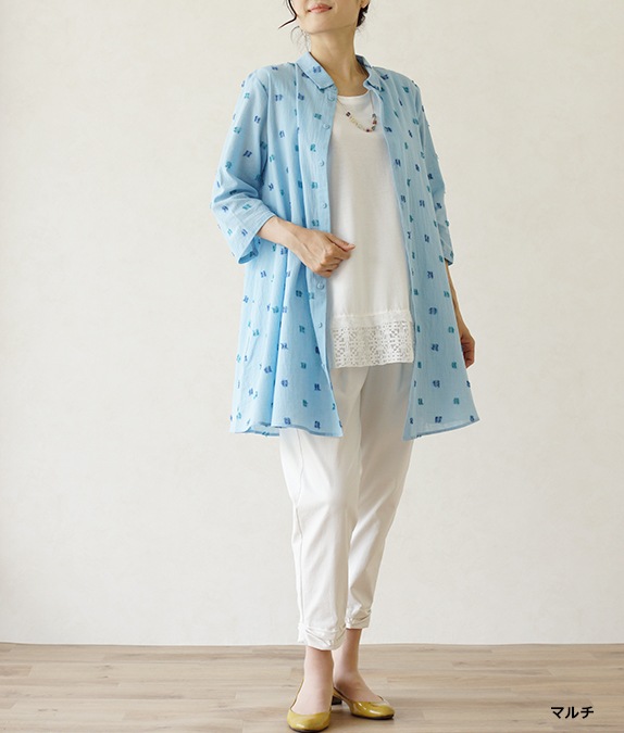 フロライトネックレス