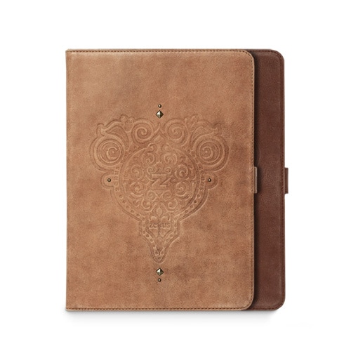 【iPad 9.7インチ 2018 / iPad 9.7インチ 2017 / iPad Air初代 兼用】 ZENUS Prestige Retro Vintage Diary (プレステージ レトロビンテージダイアリー)スタンド機能付 本革 ハイブリッド