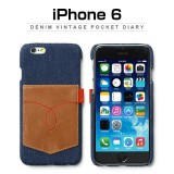 iPhone6s/6 ケース ZENUS Denim Vintage Pocket Bar（ゼヌス デニムビンテージポケットバー）アイフォン