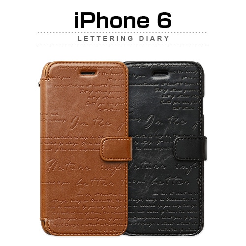 iPhone6s/6 ケース ZENUS Lettering Diary（ゼヌス レタリングダイアリー）アイフォン