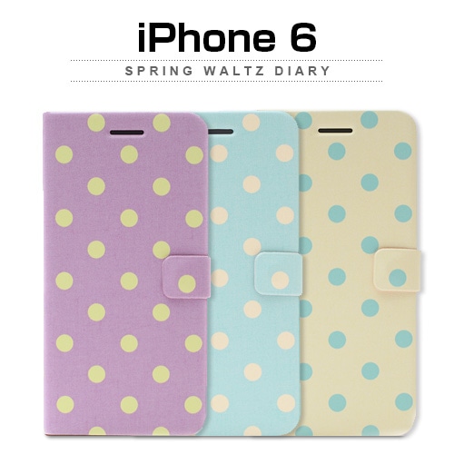 iPhone6s/6 ケース Happymori Spring Waltz Diary（スプリングワルツダイアリー）アイフォン