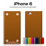 【iPhone 6s / 6 ケース】SLG Design D5 Saffiano Calf Skin Leather Diary （サフィアーノカーフスキンレザーダイアリー） 【手帳型 / 本革】|