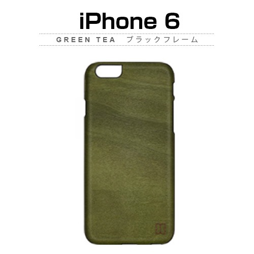 iPhone6s/6 ケース 天然木 Man＆Wood Green Tea （マンアンドウッド グリーンティー）アイフォン