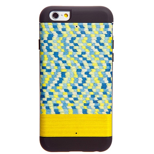 iPhone6s/6 ケース 天然木 Man＆Wood プロテクションタイプ Yellow Submarine　（マンアンドウッド プロテクションタイプ イエローサブマリン）アイフォン