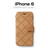 iPhone6s/6 ケース ZENUS Vintage Quilt Diary（ゼヌス ビンテージキルトダイアリー）アイフォン