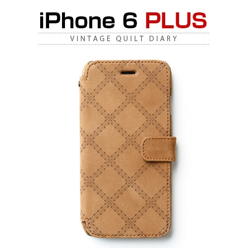 iPhone6s Plus/6 Plus ケース ZENUS Vintage Quilt Diary（ゼヌス ビンテージキルトダイアリー）アイフォン