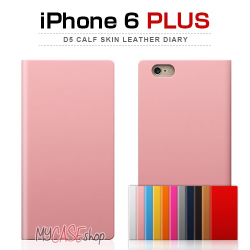 【iPhone 6s Plus / 6 Plus ケース】SLG Design D5 Calf Skin Leather Diary （カーフスキンレザーダイアリー）【手帳型 / 本革】
