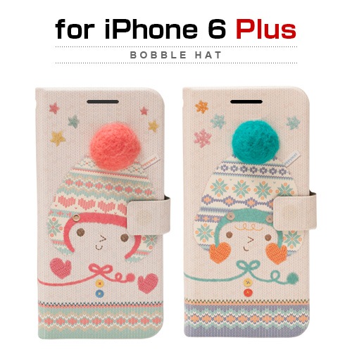 iPhone6s Plus/6 Plus ケース Happymori Bobble Hat Diary（バブルハットダイアリー）アイフォン