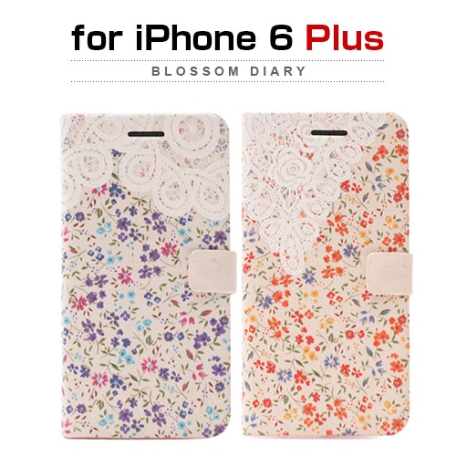 iPhone6s Plus/6 Plus ケース Happymori Blossom Diary （ブロッサムダイアリー）アイフォン