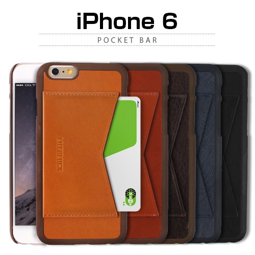 iPhone6s/6 ケース LAYBLOCK Leather Pocket Bar（レイブロック レザーポケットバー）アイフォン