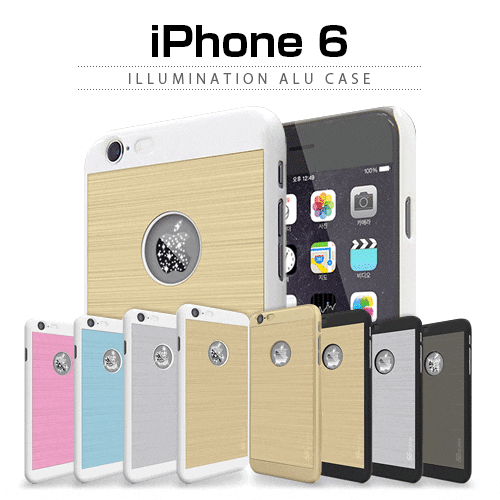 iPhone6 ケース SG ALU ロゴイルミネーション（エスジー アル）アイフォン