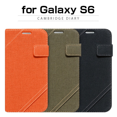 【Galaxy S6 ケース】Zenus Cambridge Diary(ゼヌス ケンブリッジダイアリー)