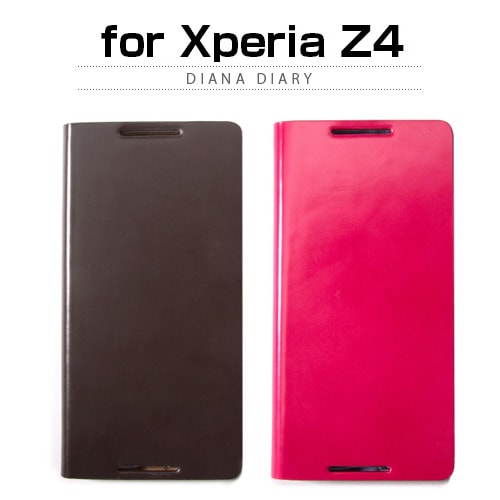 Xperia Z4 ケース　Zenus Diana Diary(ゼヌス ダイアナダイアリー)