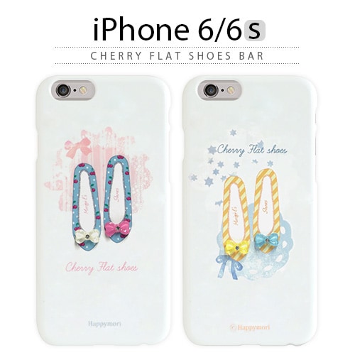 iPhone6s ケース Happymori Cherry Flat shoes Bar（ハッピーモリ チェリーフラットシューズバー）アイフォン iPhone6