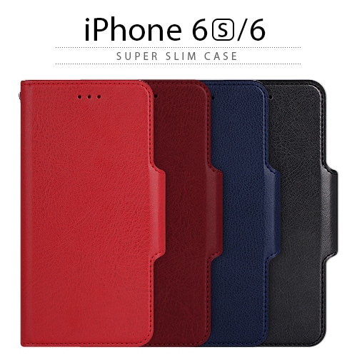 iPhone6s ケース 手帳型 HANSMARE Super Slim Case(ハンスマレ スーパースリムケース）アイフォン iPhone6