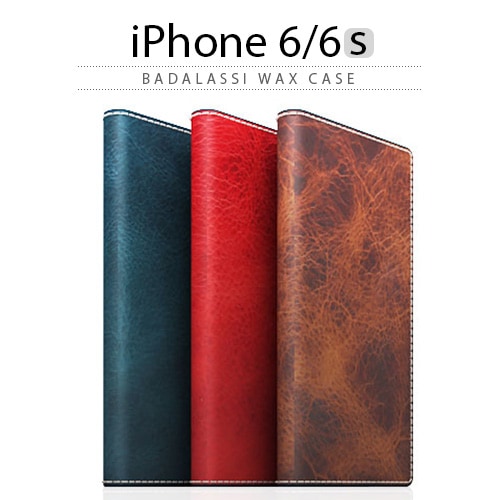 【iPhone 6s / 6 ケース】SLG Design Badalassi Wax case（バダラッシーワックスケース） 【手帳型 / 本革】