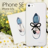 iPhone SE ケース カバー Happymori Flower Shoe Bar（ハッピーモリ フラワーシューバー）アイフォン se/5s/5用 iPhone SE/5s/5