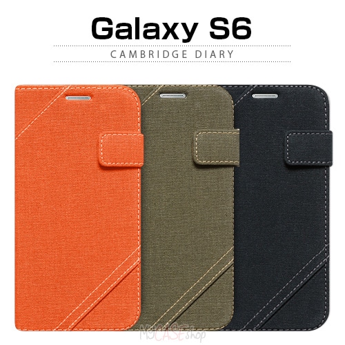 【訳あり アウトレット】 Galaxy S6 ケース Zenus Cambridge Diary(ゼヌス ケンブリッジダイアリー)