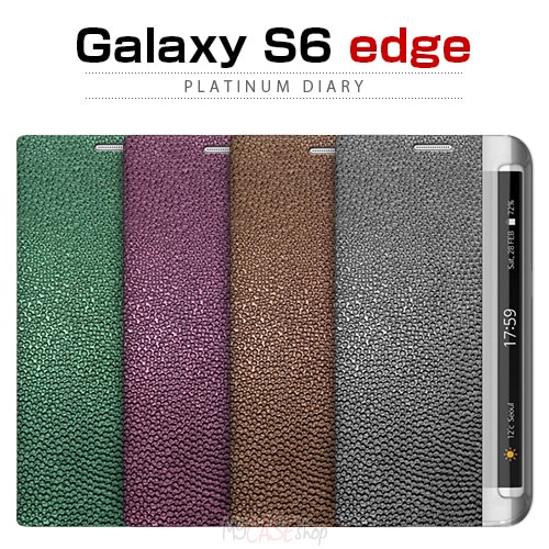【訳あり アウトレット】 Galaxy S6 edge ケース Zenus Platinum Diary(ゼヌス プラチナムダイアリー)