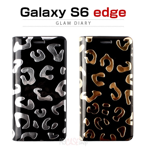 【訳あり アウトレット】 Galaxy S6 edge ケース GAZE Glam Diary（ゲイズ グラムダイアリー）