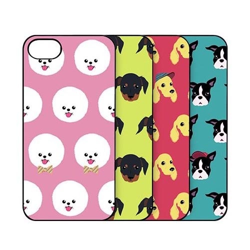 iPhone SE (第3世代) ケース カバー Dparks ブラックケース Fashionable Dog [iPhone SE3/SE2/8/7]