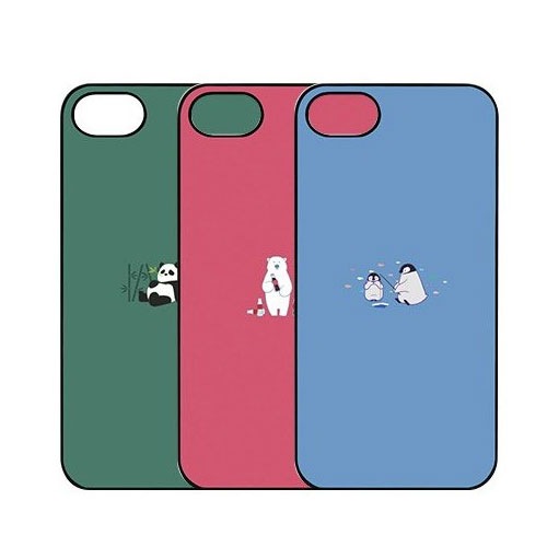 Iphone Se 第2世代 Se2 ケース Iphone 8 7ケース Dparks ブラックケース ミニ動物 ディーパークス アイフォン カバー パンダ シロクマ ペンギン Mycaseshop 通販