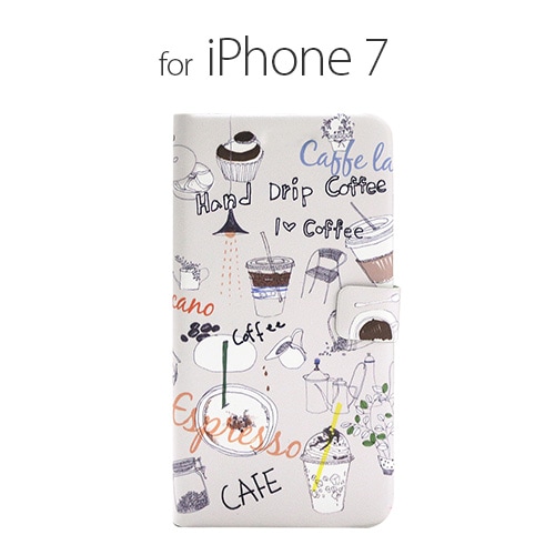 iPhone 8 / 7ケース 手帳型 Happymori Americano Diary（ハッピーモリ アメリカ―ノダイアリー）アイフォン カバー 