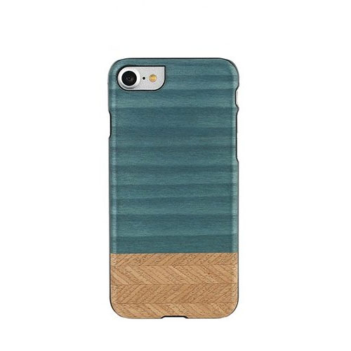 iPhone SE 第3世代 se ケース iPhone 8/7ケース 天然木 Man&Wood Denim（マンアンドウッド デニム）アイフォン カバー 木製