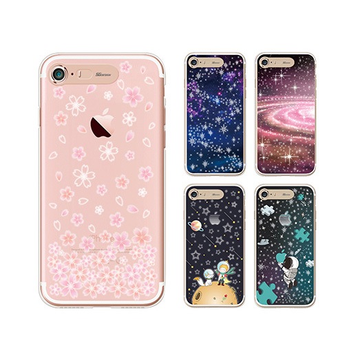 (未使用･未開封品)　SG iPhone 6s/6 イルミネーションケース Clear Art ゴールド カップルダック バータイプ SG6376i6 kmdlckf 訳あり アウトレット】iPhone 6s/6 背面クリア 手帳型ケース