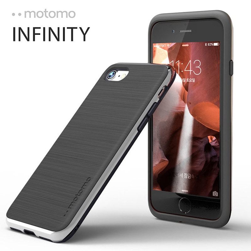 iPhone SE (第3世代) ケース カバー motomo INFINITY [iPhone SE3/SE2/8/7]