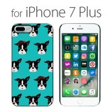 iPhone 8 Plus / 7 Plus ケース Dparks ブラックケース French Bulldog（ディーパークス フレンチブルドッグ）アイフォン カバー イヌ