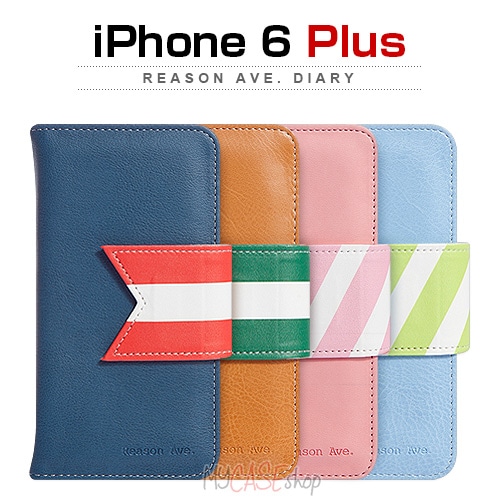 【訳あり アウトレット】 iPhone6 Plus ケース Happymori Reason Ave. Diary (リーズンアベニューダイアリー )アイフォン