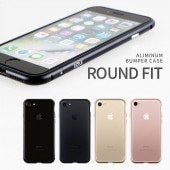iPhone SE 第2世代 se2 ケース iPhone 8 / 7アルミニウムバンパー GAZE  Round Fit（ゲイズ ラウンドフィット）アイフォン ケース カバー アルミ製 メタルフレーム 