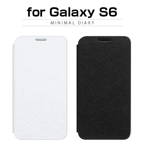 【訳あり アウトレット】 Galaxy S6 ケース Zenus Minimal Diary(ゼヌス ミニマルダイアリー)