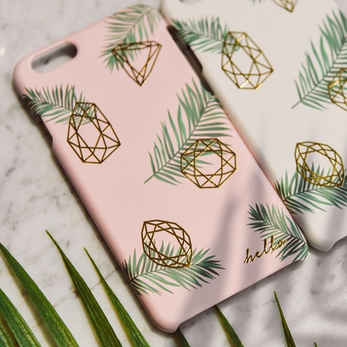 iPhone SE (第3世代) ケース カバー Happymori kentia palm Bar [iPhone SE3/SE2/8/7]