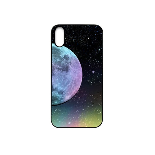 iPhone XS / X ケース Dparks Twinkle Case ムーンレフト（ディーパークス トゥインクルケース）アイフォン カバー ホログラム