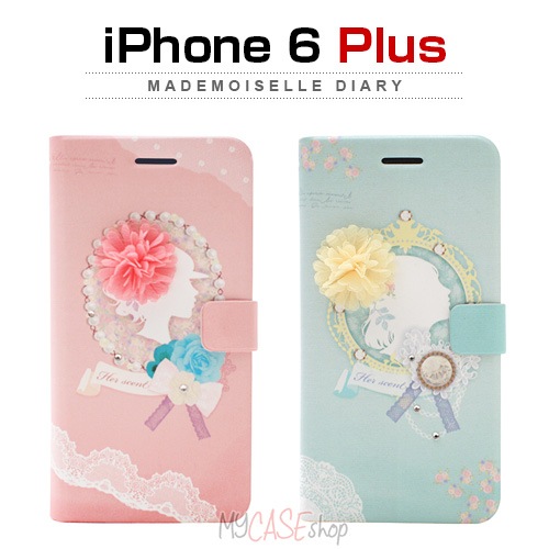 【訳あり アウトレット】 iPhone6s Plus/6 Plus ケース Happymori Mademoiselle Diary (マドモワゼルダイアリー)アイフォン