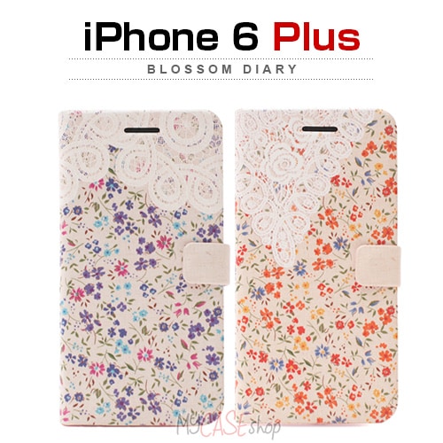 【訳あり アウトレット】 iPhone6s Plus/6 Plus ケース Happymori Blossom Diary (ブロッサムダイアリー)アイフォン