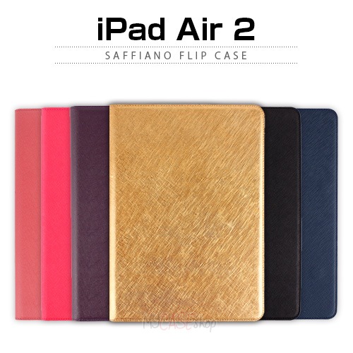 【訳あり アウトレット】 iPad Air 2 ケース LAYBLOCK Saffiano Flip Case （レイブロック サフィアーノフリップケース）