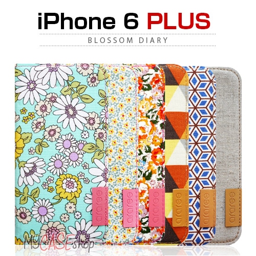 【訳あり アウトレット】 iPhone6s Plus/6 Plus ケース araree Blossom Diary （ブロッサムダイアリー インディー） アイフォン