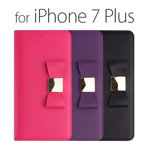 【訳あり アウトレット】 iPhone 8 Plus / 7 Plus ケース 手帳型 Layblock Ribbon Classic Diary （レイブロック リボンクラシックダイアリー）アイフォン 本革 カバー
