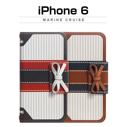 【訳あり アウトレット】 iPhone6s/6 ケース Mr.H Marine Cruise （マリンクルーズ）アイフォン
