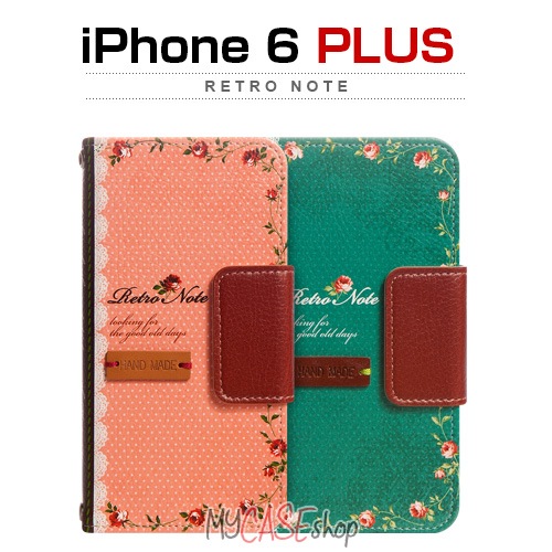 【訳あり アウトレット】 iPhone6s Plus/6 Plus ケース Mr.H Retro Note （レトロノート）アイフォン