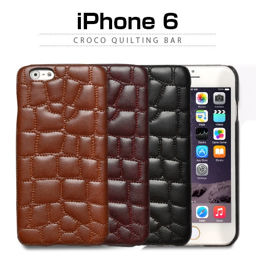 【訳あり アウトレット】 iPhone6s/6 ケース ZENUS Croco Quilting Bar（ゼヌス クロコキルティングバー）アイフォン