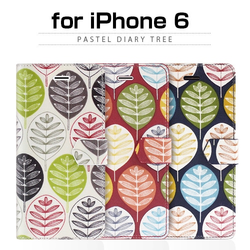 【訳あり アウトレット】 iPhone6s/6 ケース DreamPlus Pastel Diary Tree（ドリームプラス パステルダイアリーツリー） アイフォン
